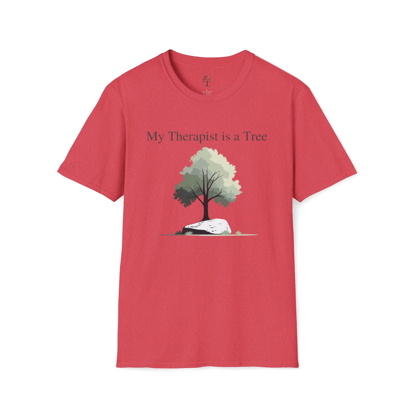 Heather Red | My Therapist is a Tree, front view