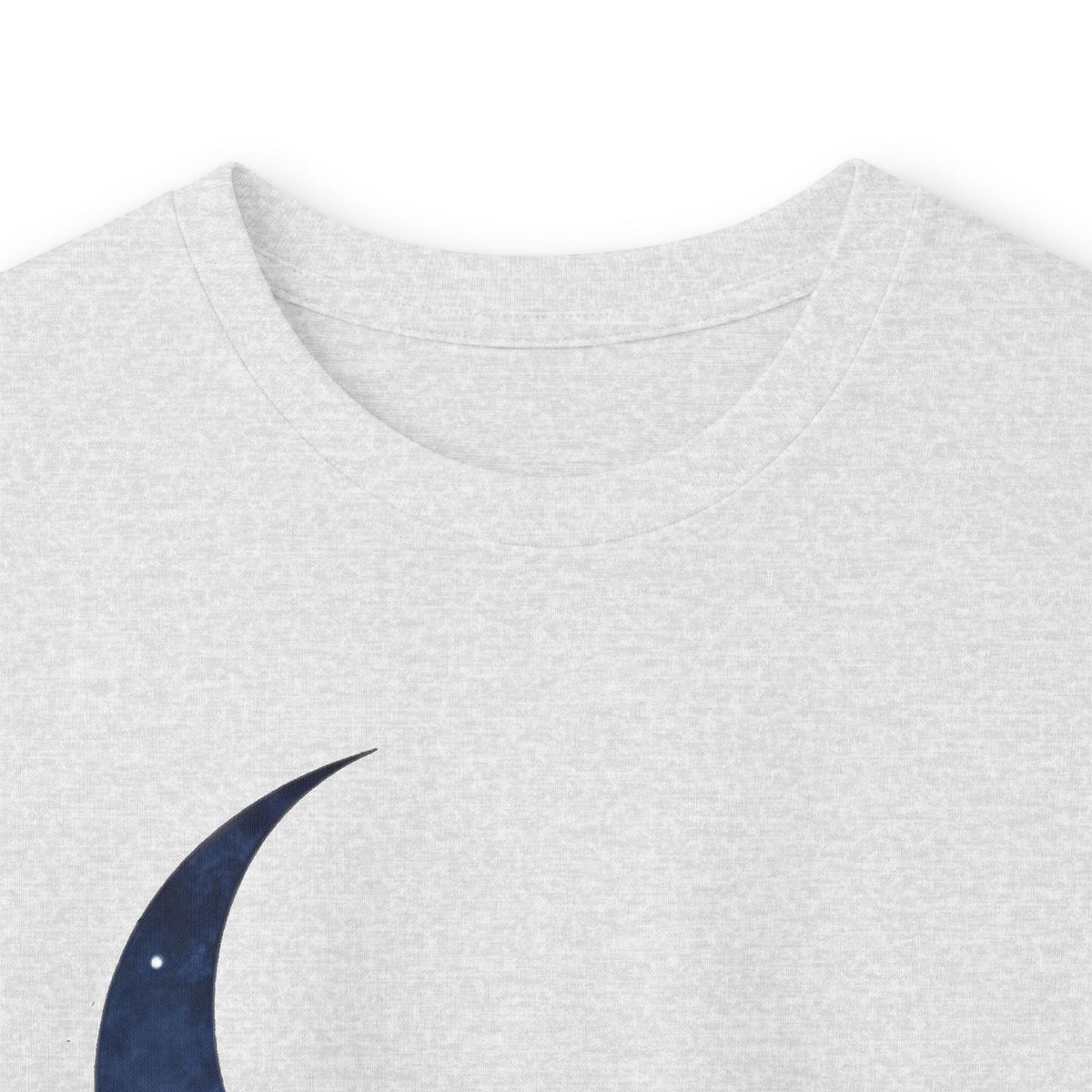 Ash | Moonlit Peace Long Sleeve Tee, folded view