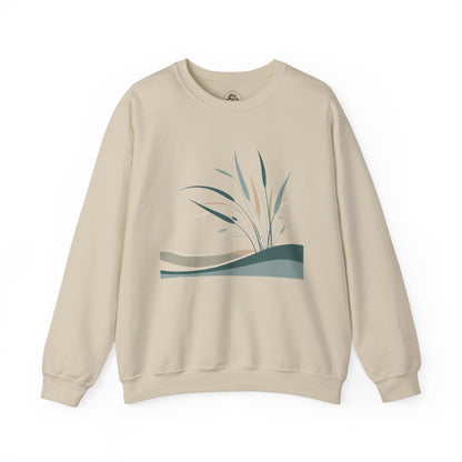 Sand | Whispers in the Breeze Sweatshirt, front view