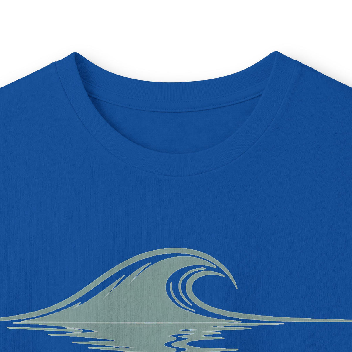 Royal | Drifted Long Sleeve Tee, folded view