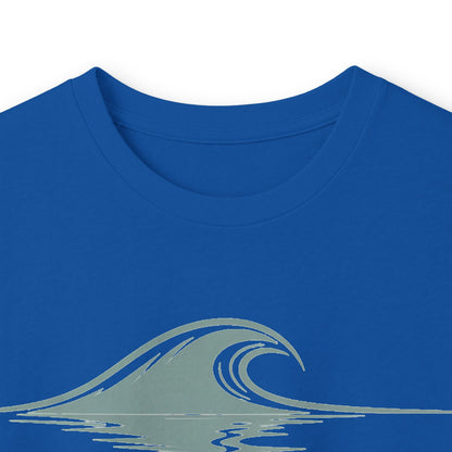 Royal | Drifted Long Sleeve Tee, folded view