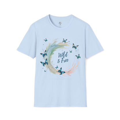 Light Blue | Wild & Free, front view