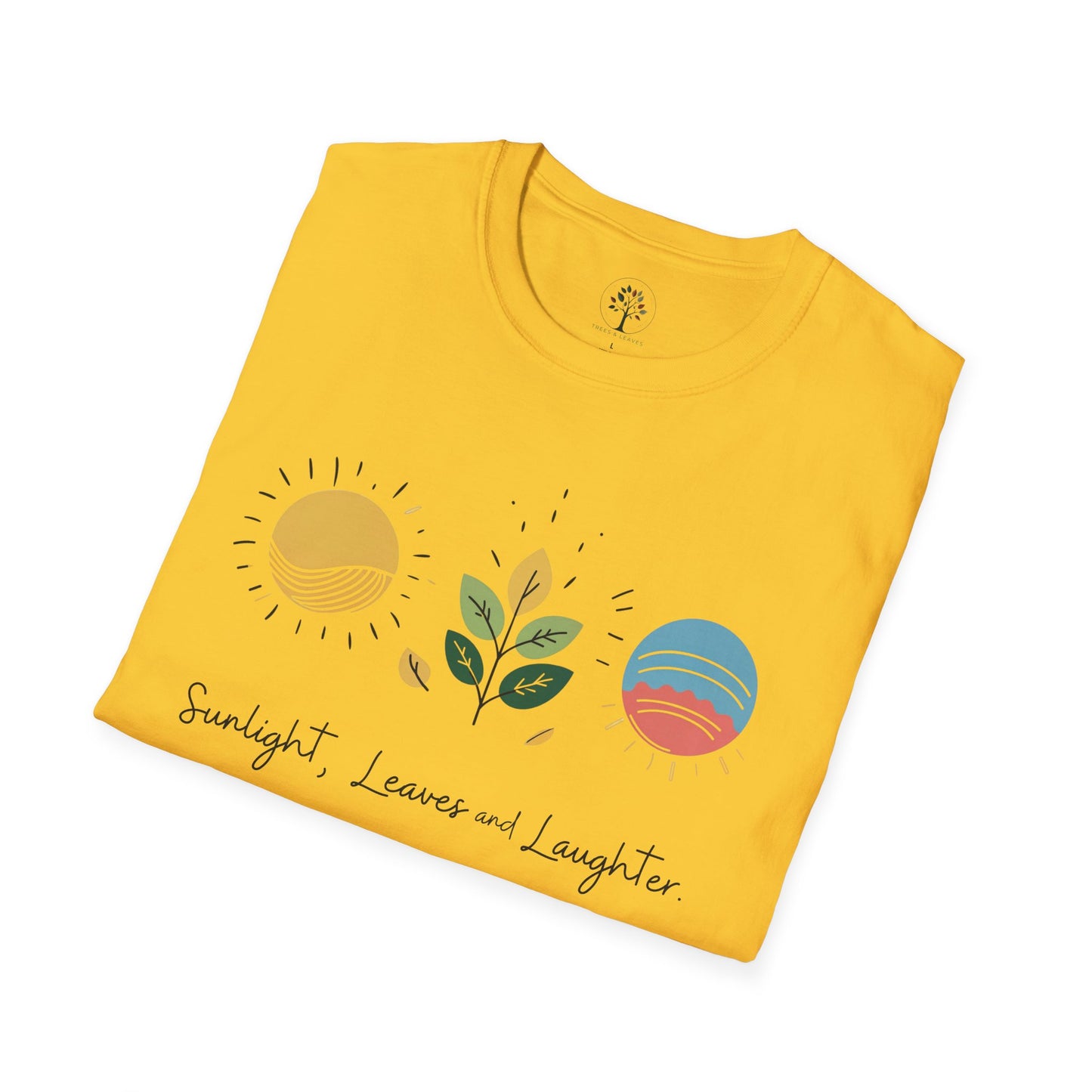 Daisy | Sunlight, Leaves, and Laughter, folded view