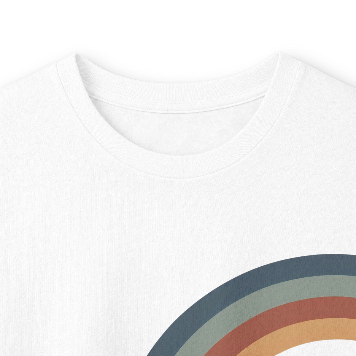 White | Horizon Arch Long Sleeve, folded view