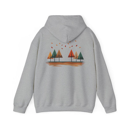 Sport Grey | Horizon Fall Hoodie, back design view