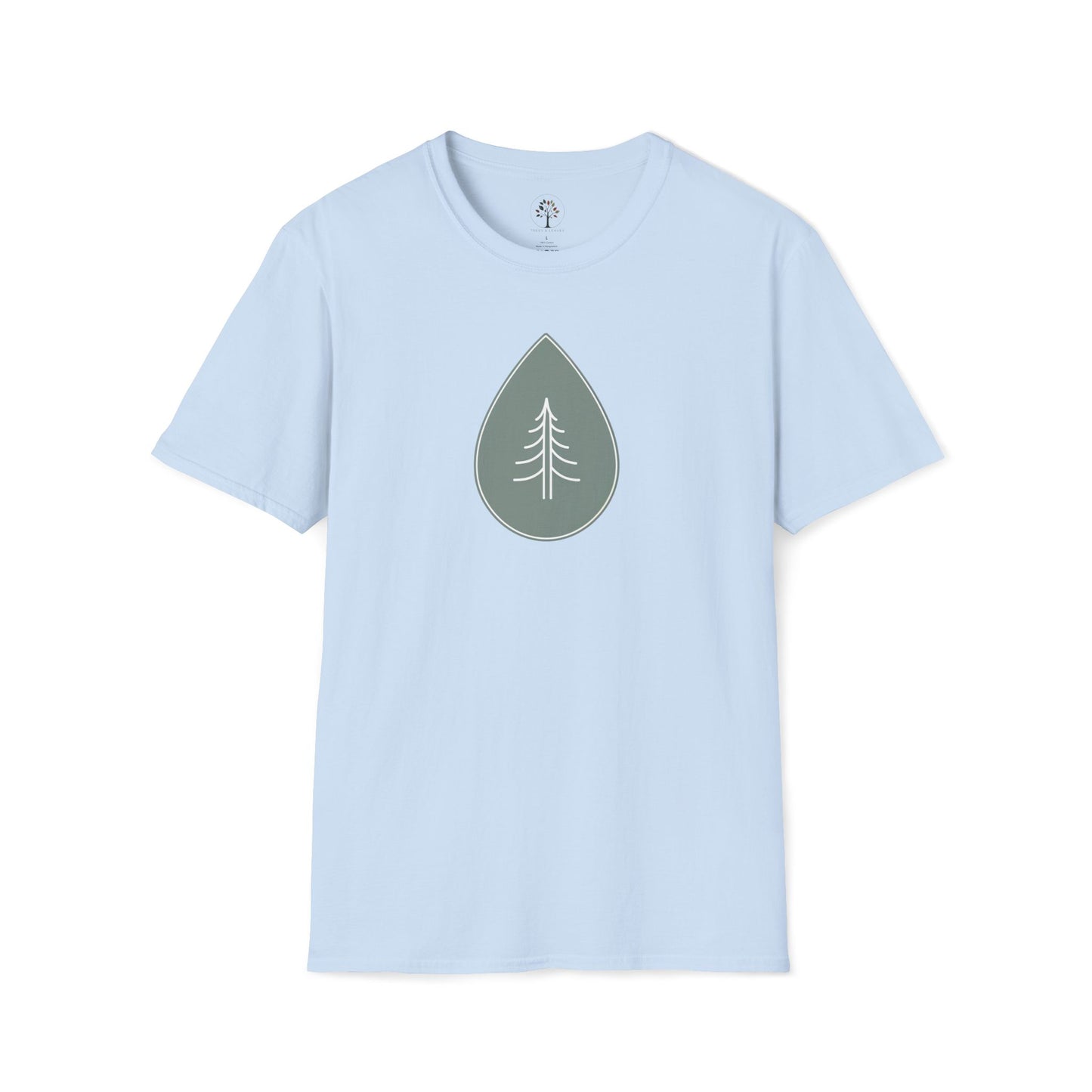Light Blue | Calm Drop, front view