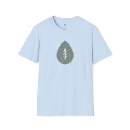 Light Blue | Calm Drop, front view
