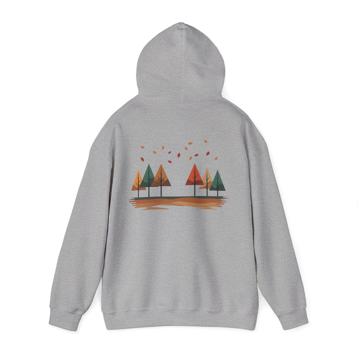 Sport Grey | Horizon Fall Hoodie, back view 2