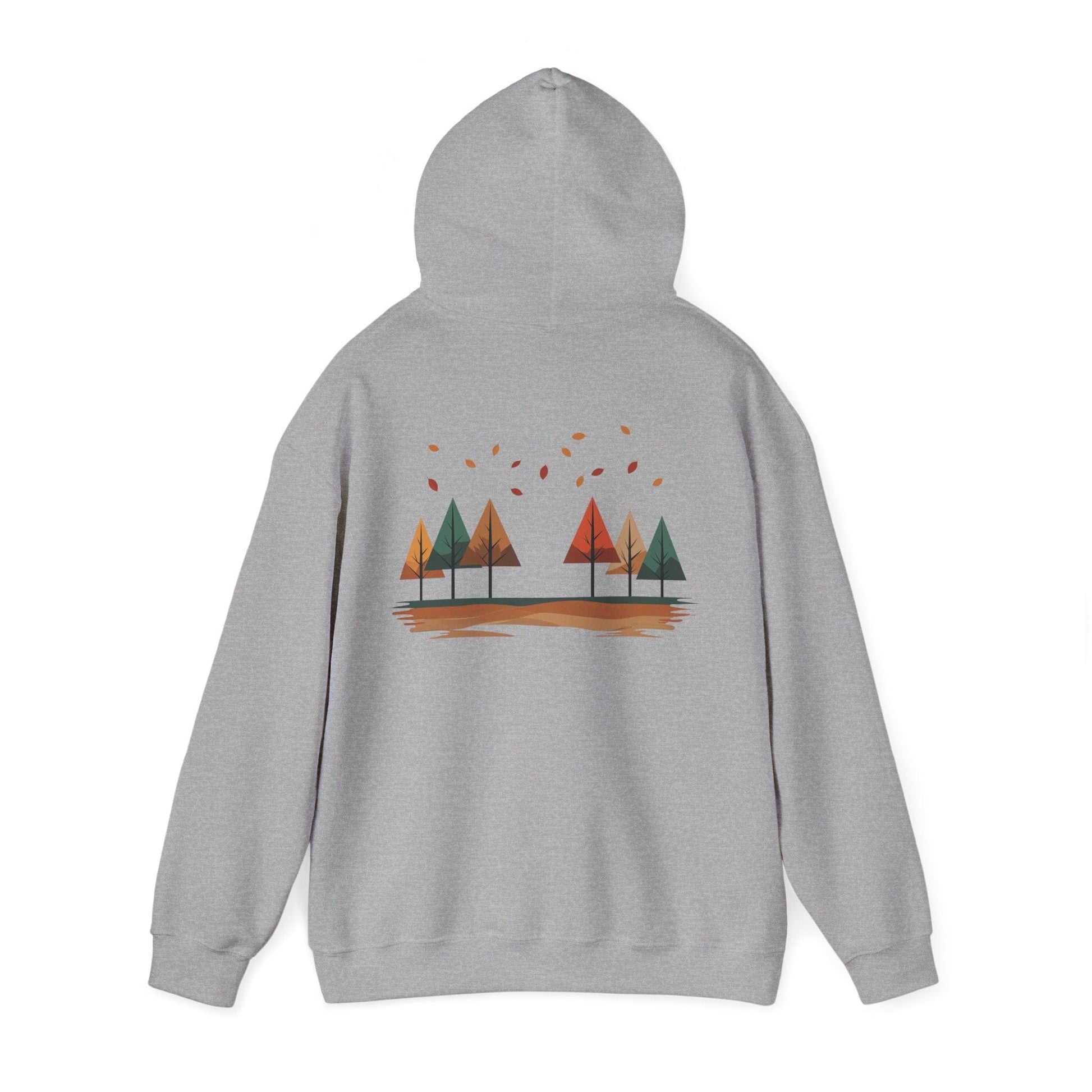 Sport Grey | Horizon Fall Hoodie, back view 2