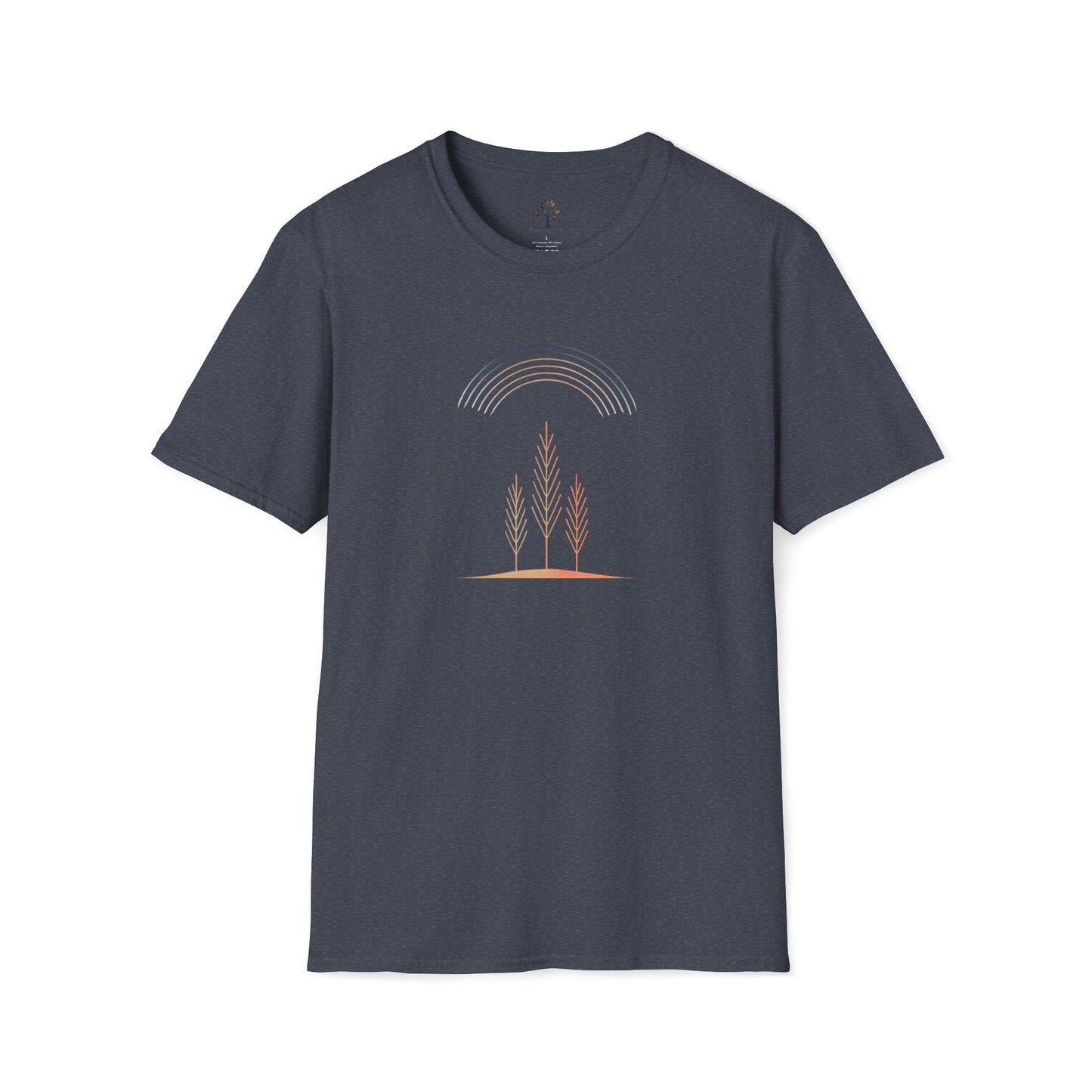 Heather Navy | Quiet Arc, front view