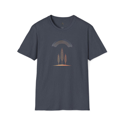 Heather Navy | Quiet Arc, front view