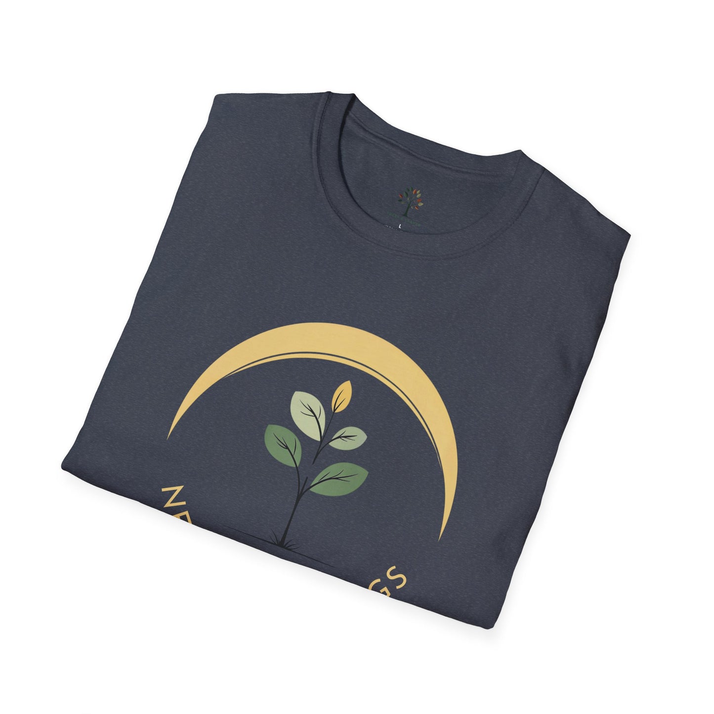 Heather Navy | New Beginnings, folded view