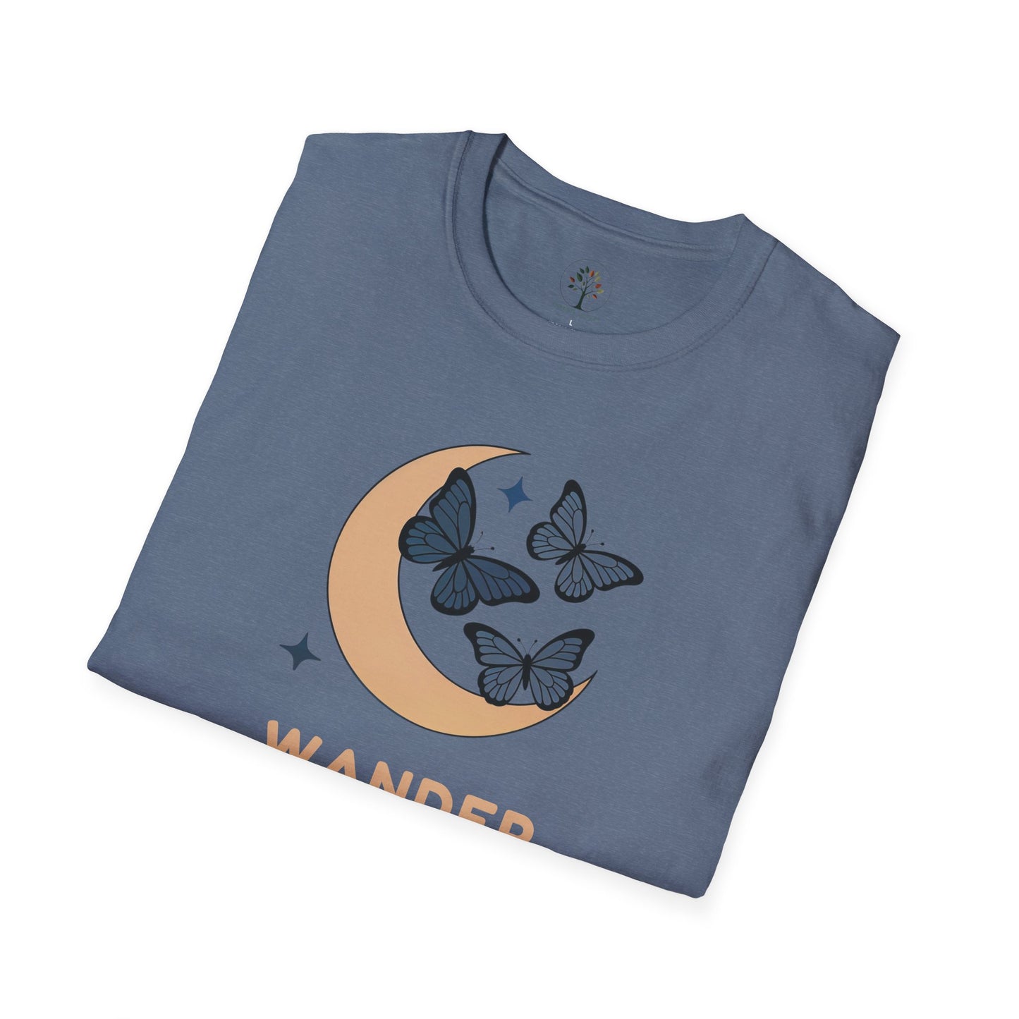 Heather Indigo | Wander under the Moon, folded view
