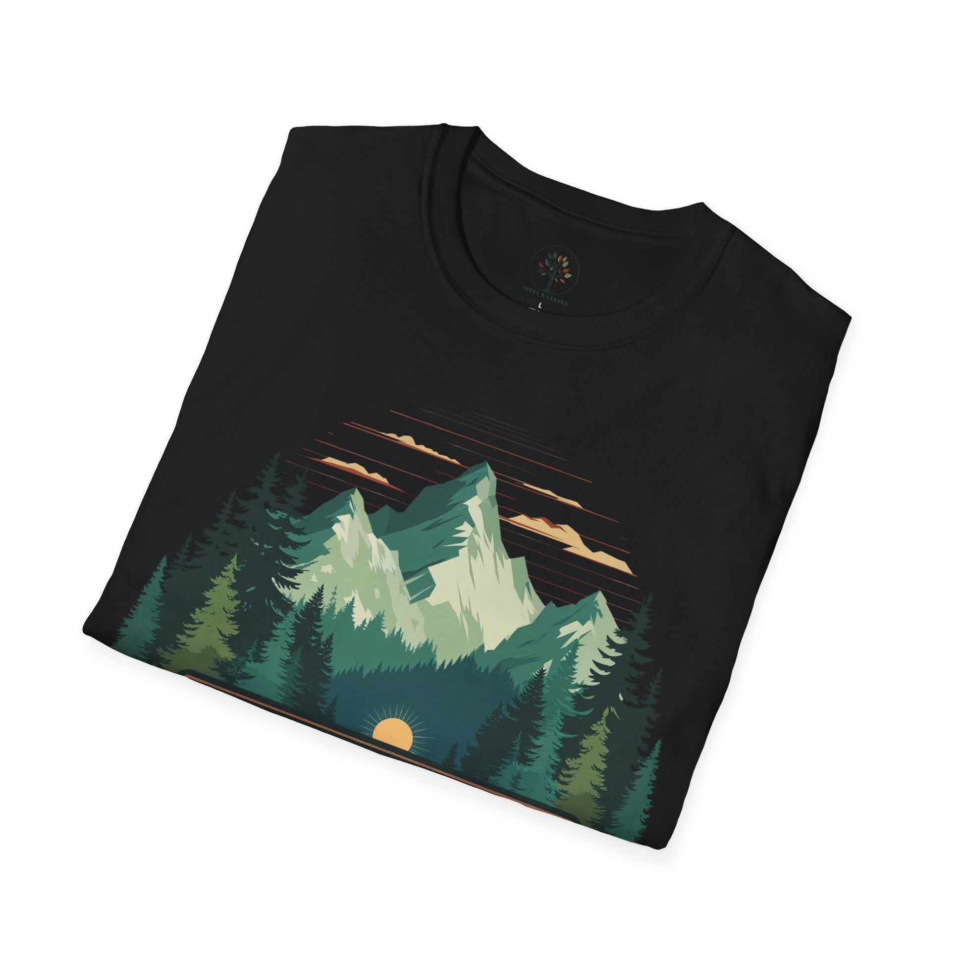Black | My Father, My Forest, folded view