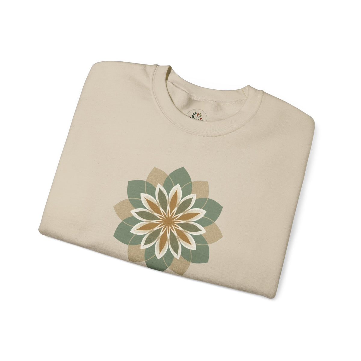 Sand | Unfold Sweatshirt, folded view