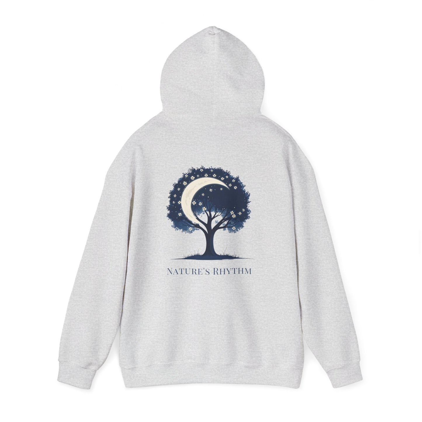 Ash | Nature`s Rhythm Hoodie, back view 2