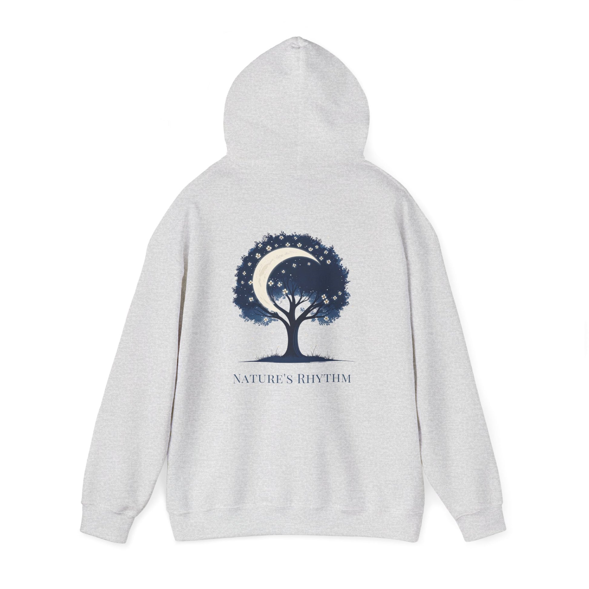 Ash | Nature`s Rhythm Hoodie, back view 2