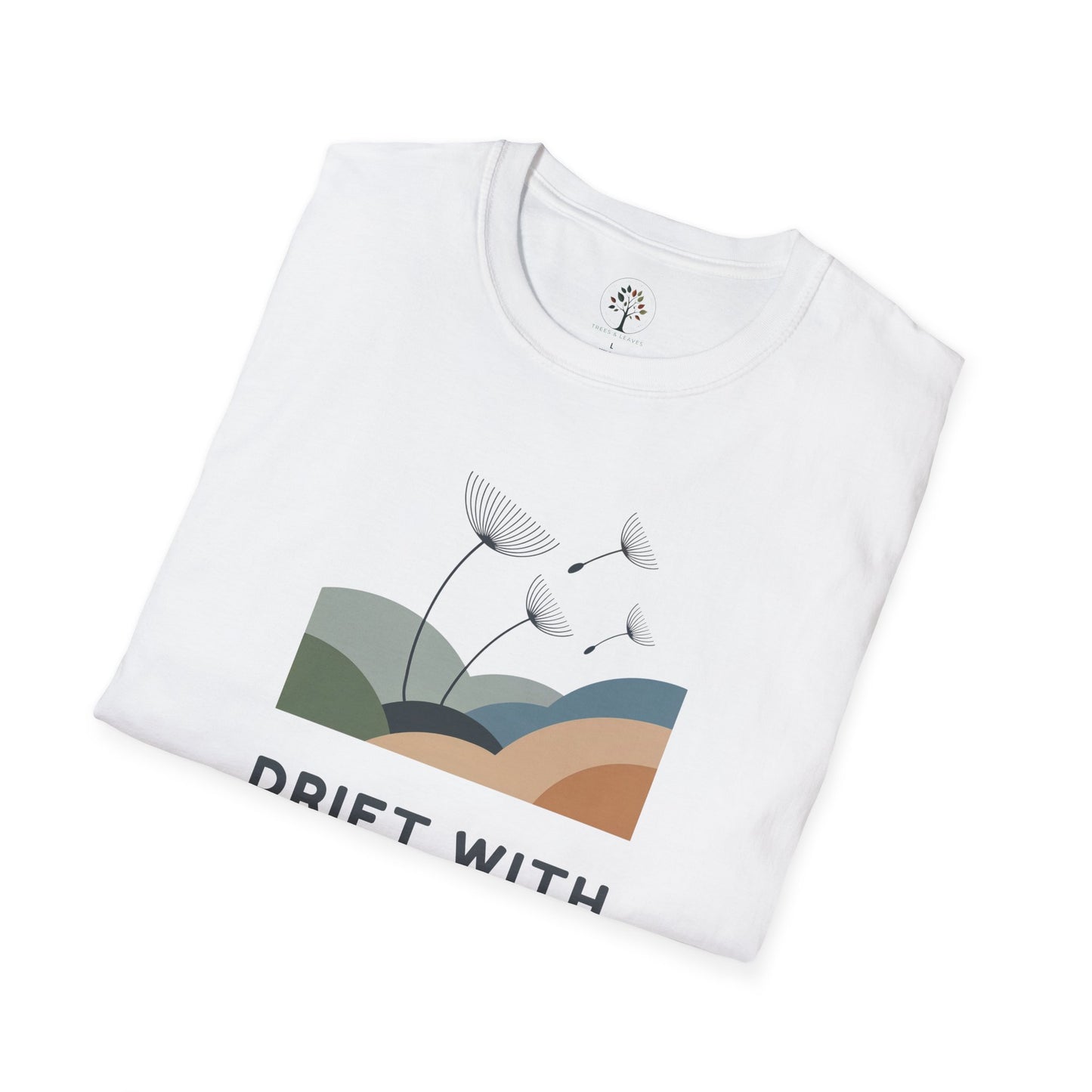 White | Drift with the Clouds, folded view