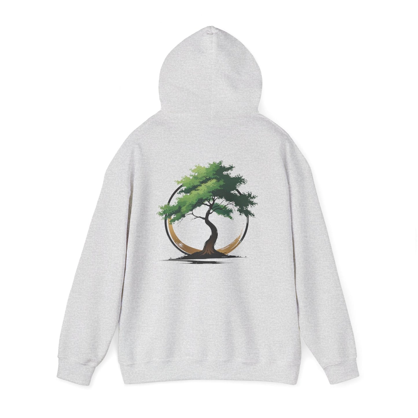 Ash | The Zen Tree Hoodie, back view 2