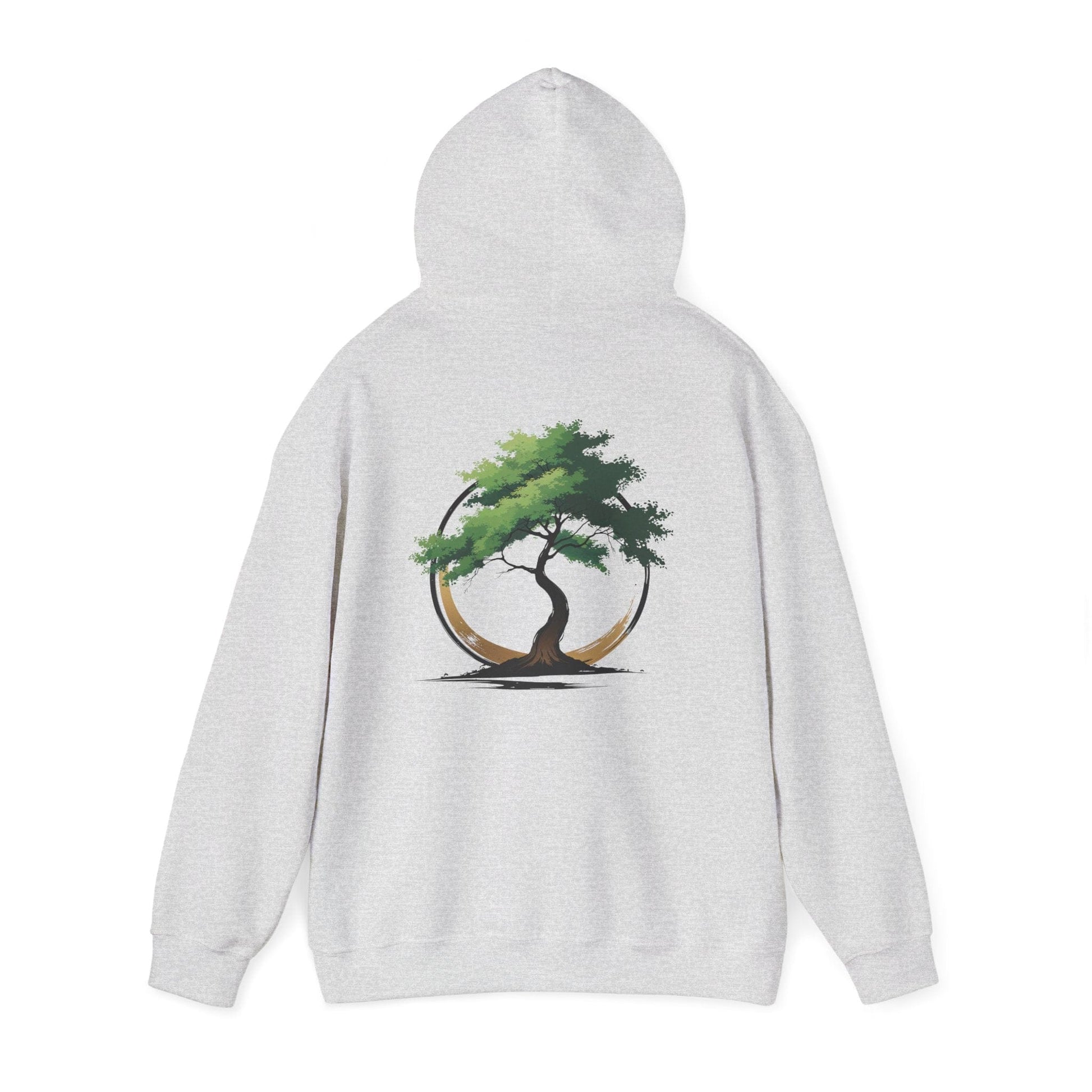 Ash | The Zen Tree Hoodie, back view 2