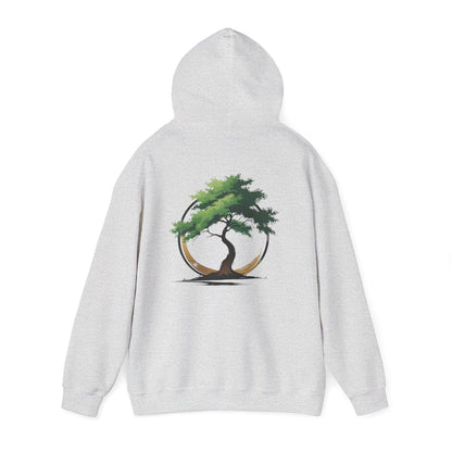 Ash | The Zen Tree Hoodie, back view 2
