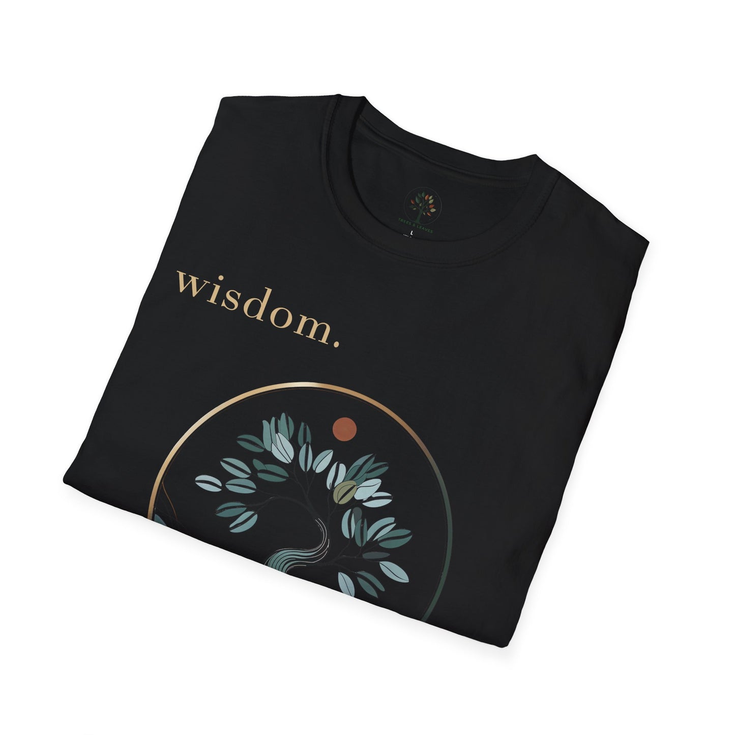 Black | Wisdom, folded view