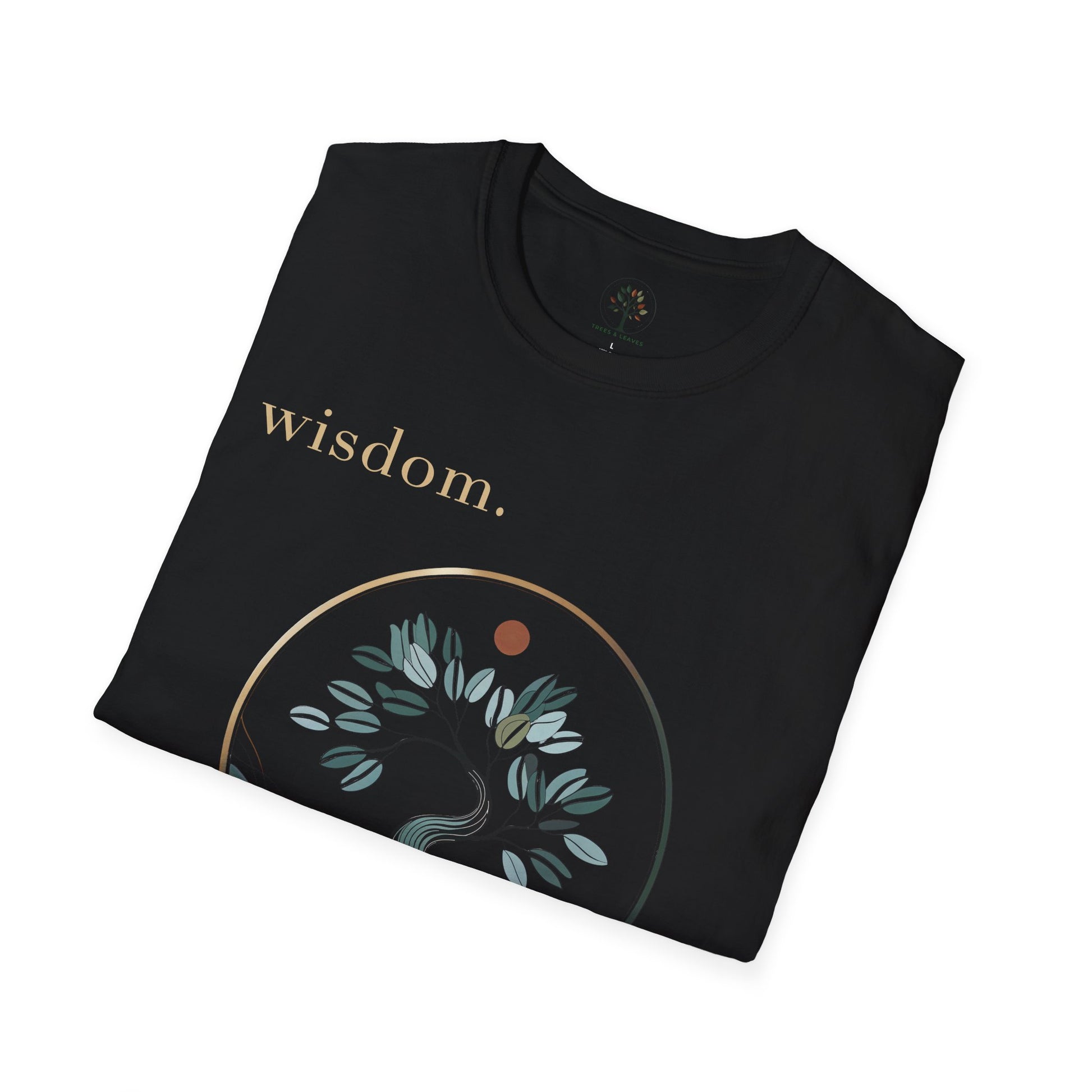 Black | Wisdom, folded view