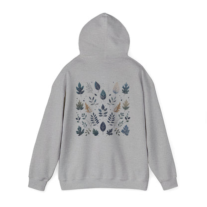 Sport Grey | Botanical Harmony Hoodie, back view 2