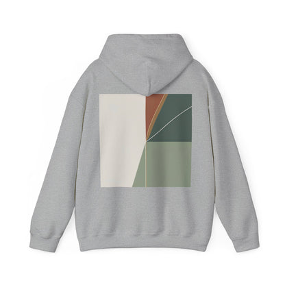 Sport Grey | Divide Hoodie, back design view