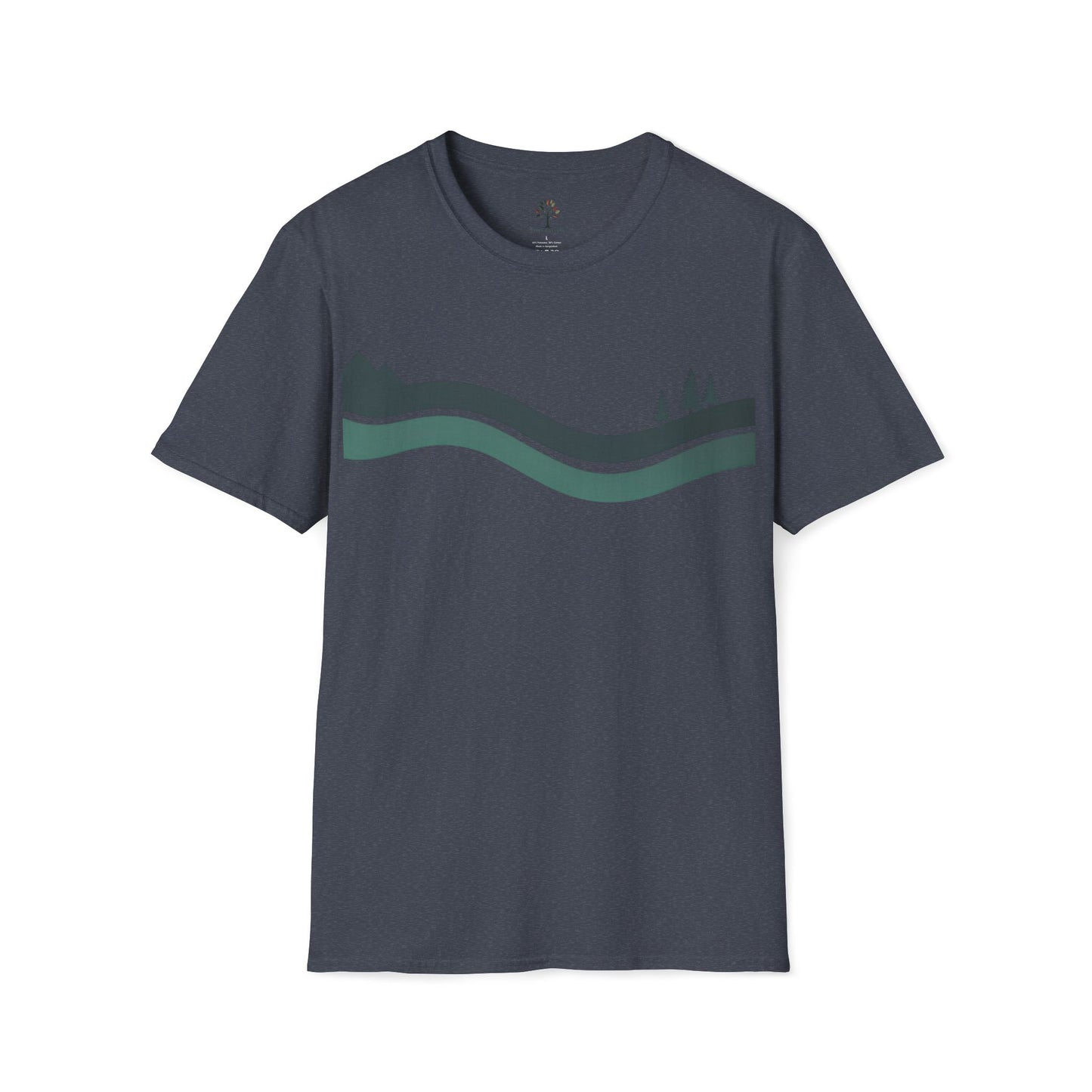 Heather Navy | River, front view