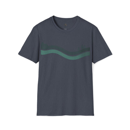 Heather Navy | River, front view