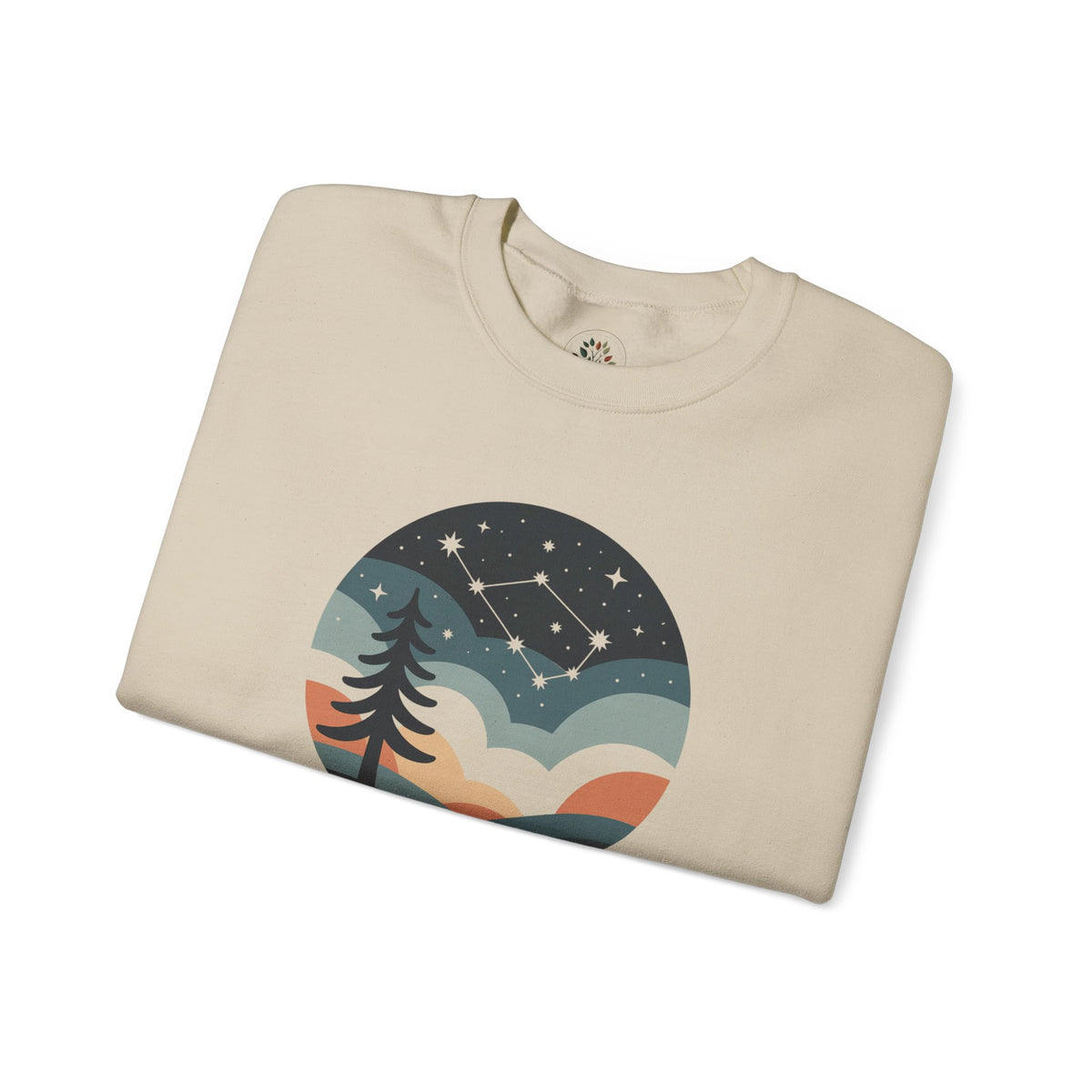 Sand | North Sweatshirt, folded view