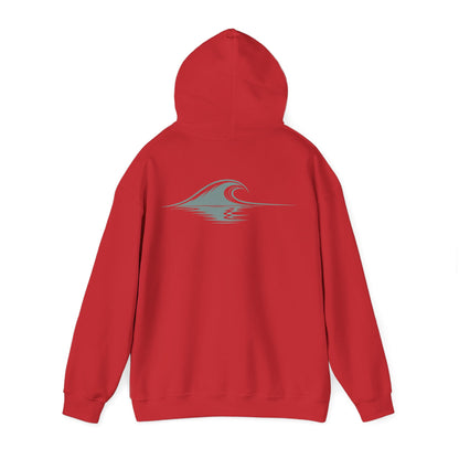Red | Drifted Hoodie, back view 2