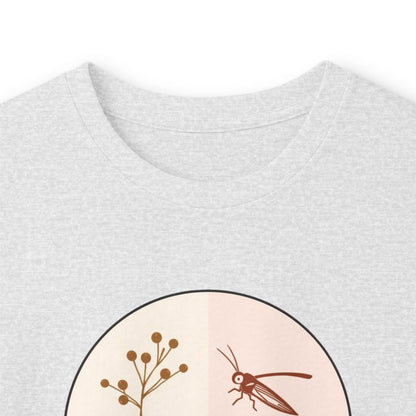 Ash | Timeless Long Sleeve Tee, folded view