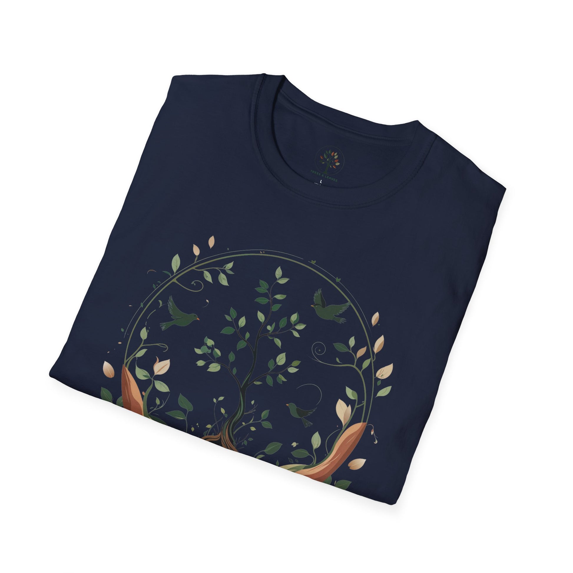 Navy | Circle of Life, folded view