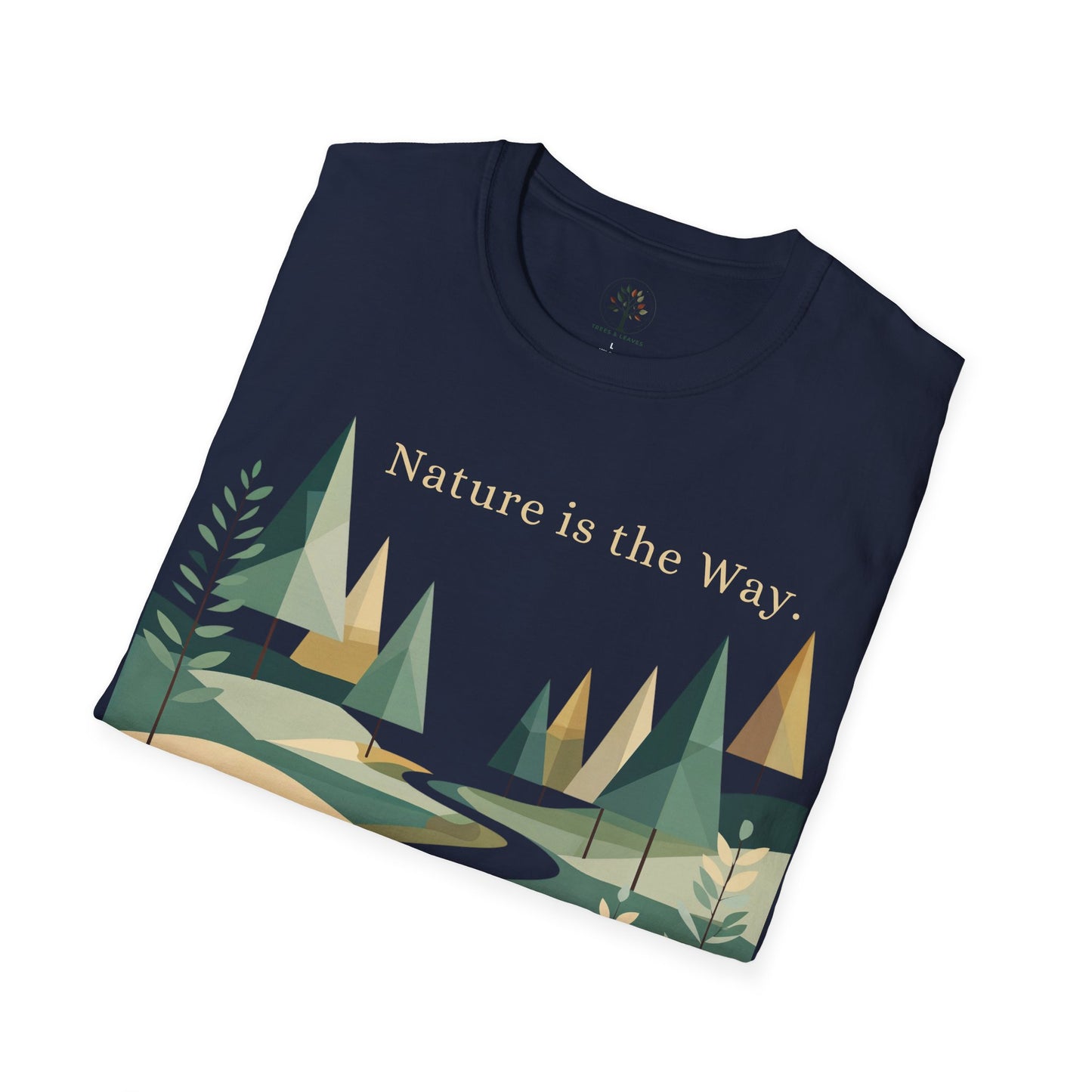 Navy | Nature is the Way, folded view
