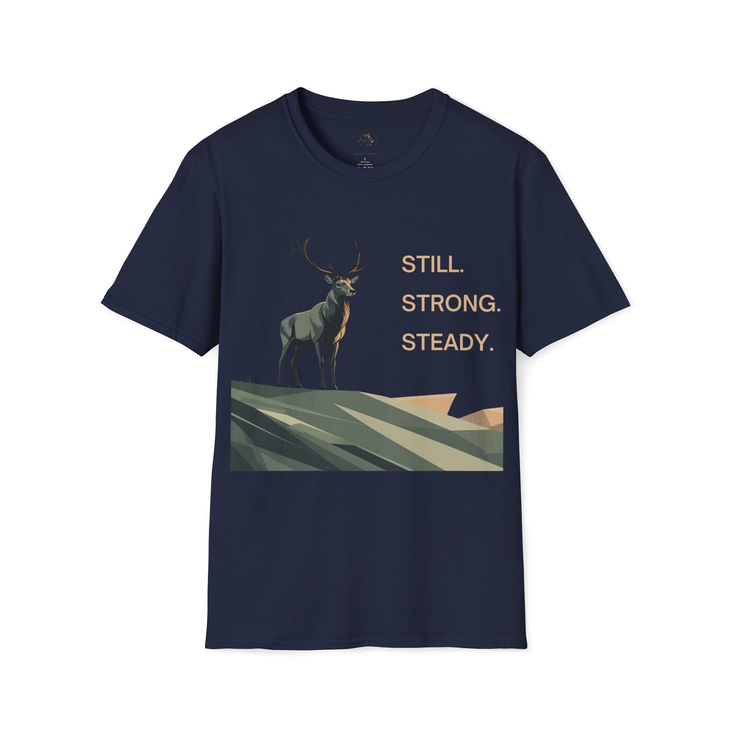 Navy | Still, Strong, Steady, front view