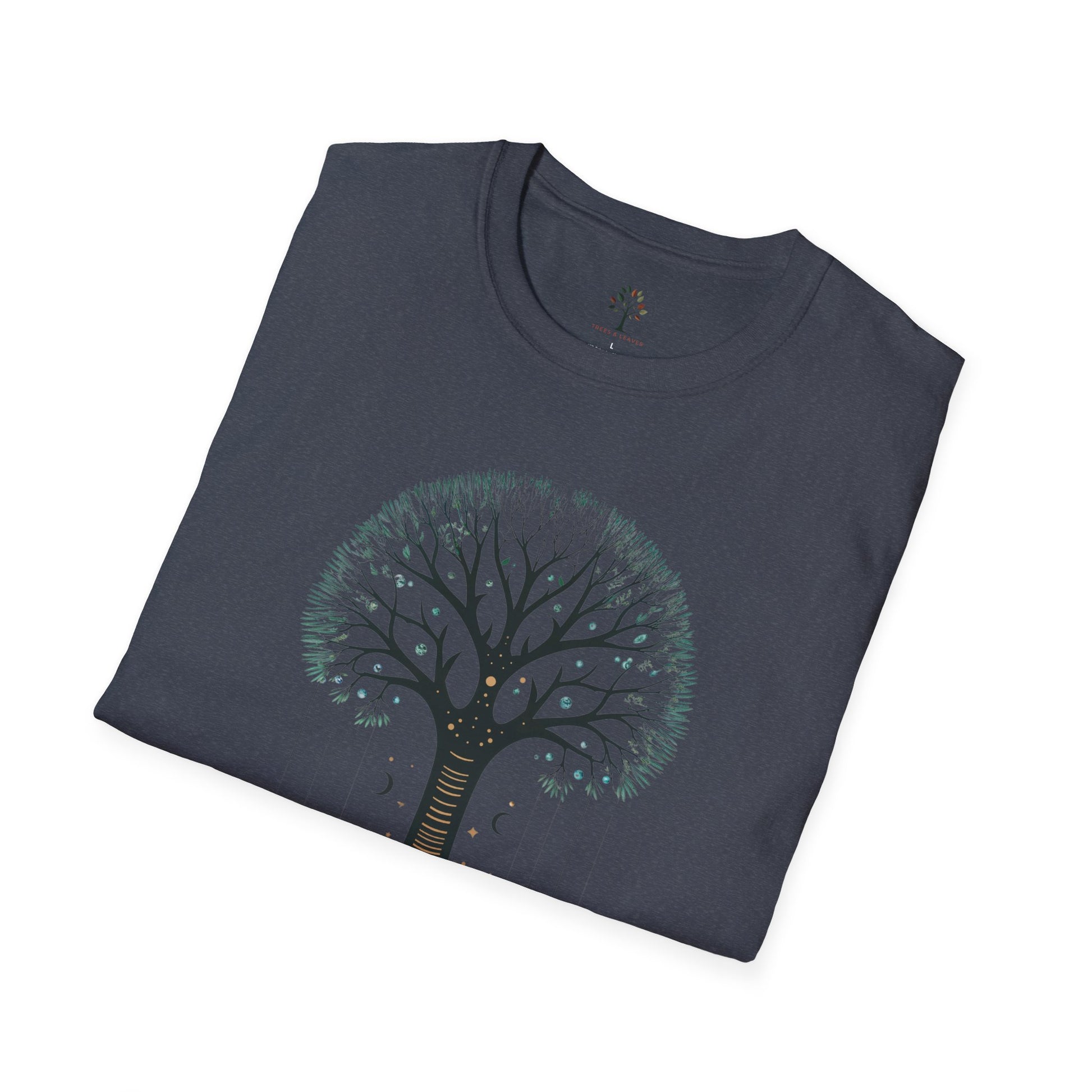 Heather Navy | The Forest Remembers, folded view