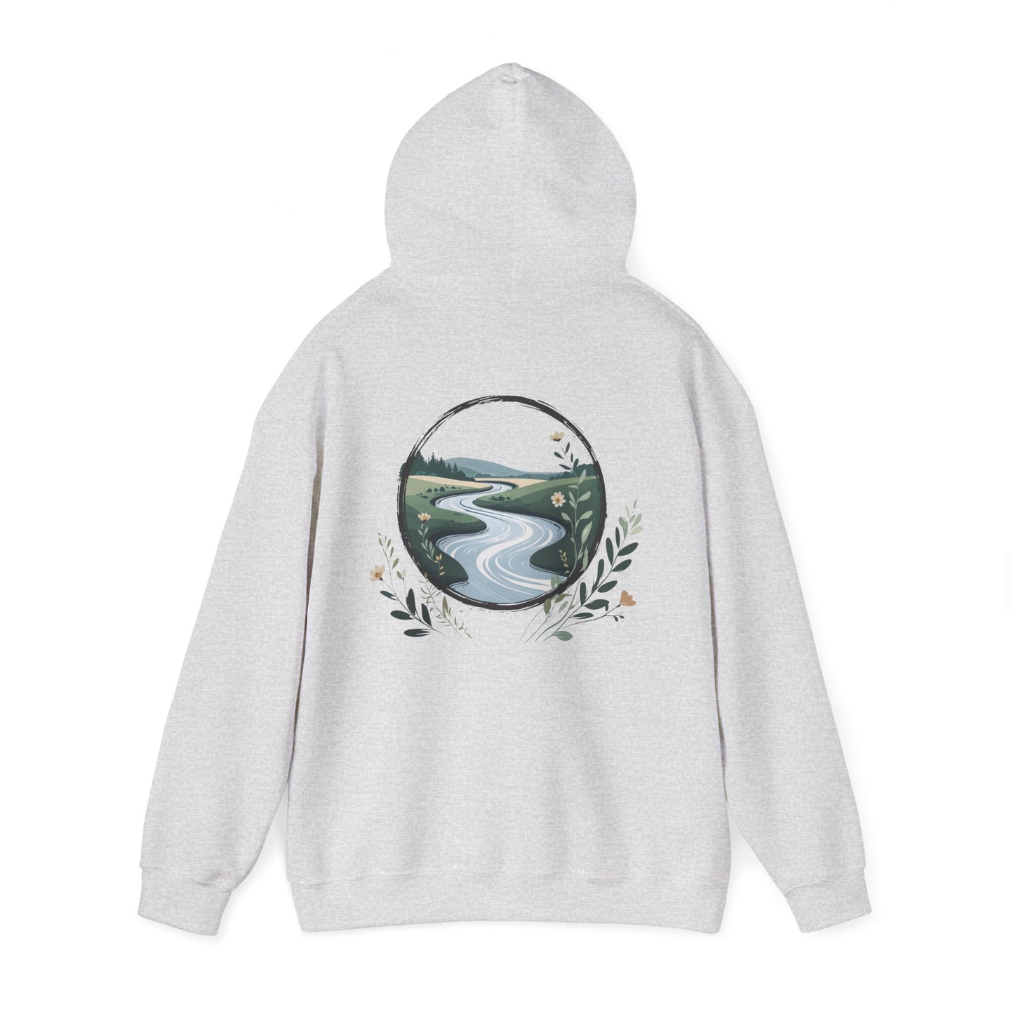 Ash | River of Grace Hoodie, back view 2