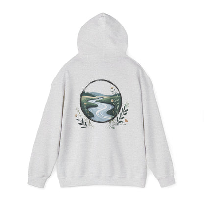 Ash | River of Grace Hoodie, back view 2