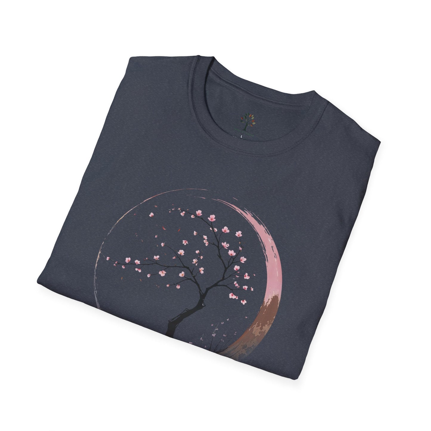 Heather Navy | Sakura Silence, folded view