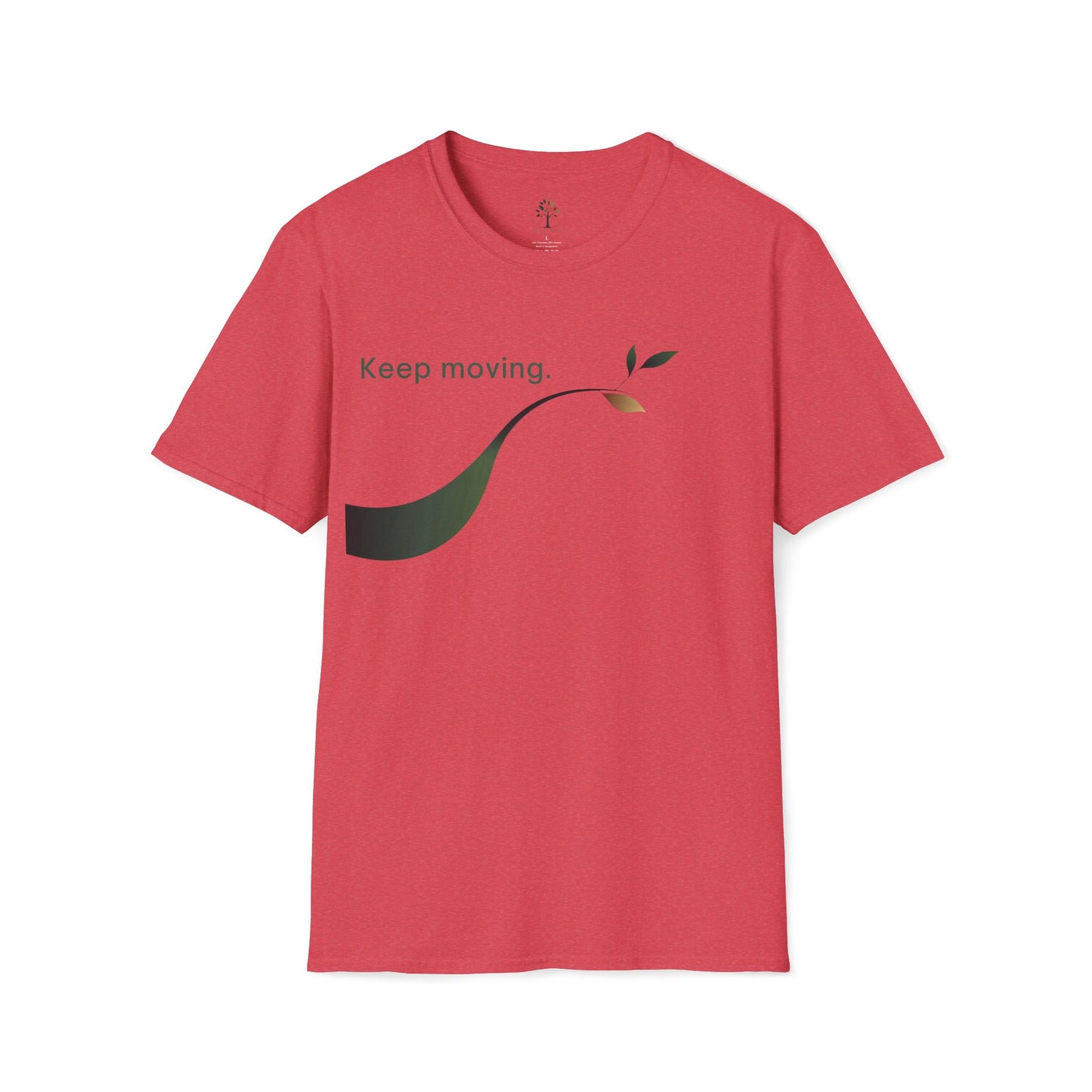 Heather Red | Keep Moving, front view