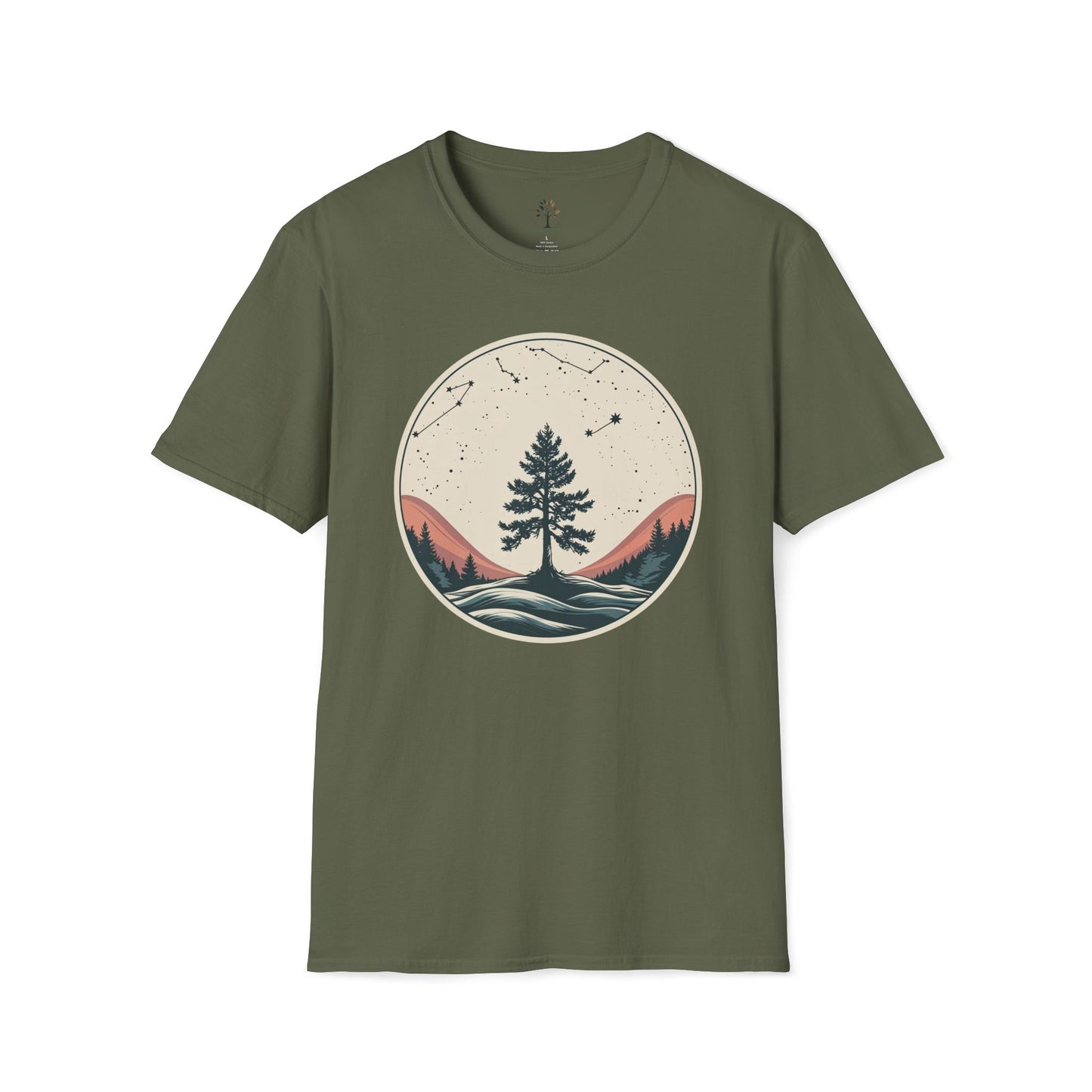 Military Green | Rooted in Stars, front view