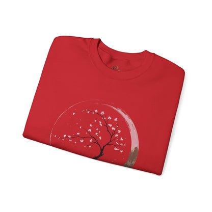 Red | Sakura Silence Sweatshirt, folded view