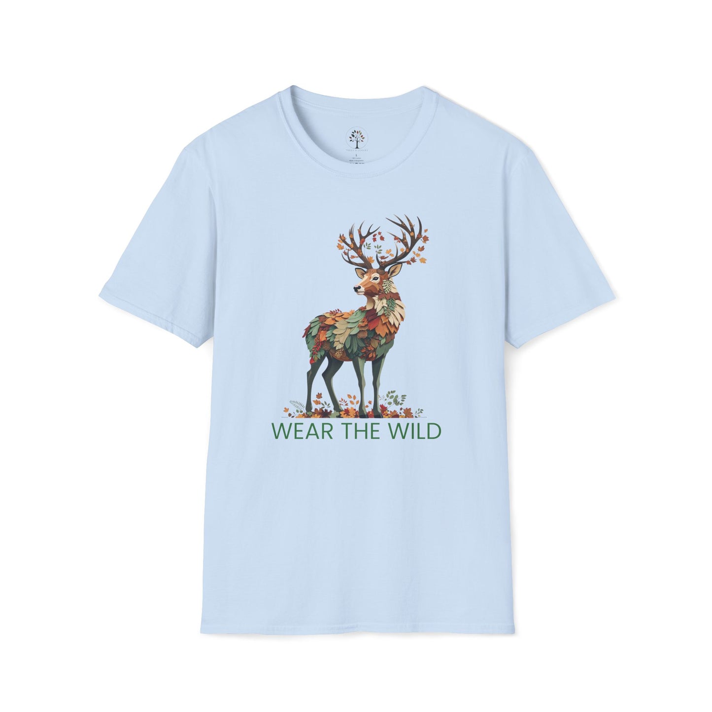 Light Blue | Wear The Wild, front view