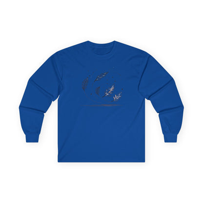 Royal | Autumn Drift Long Sleeve Tee, front view