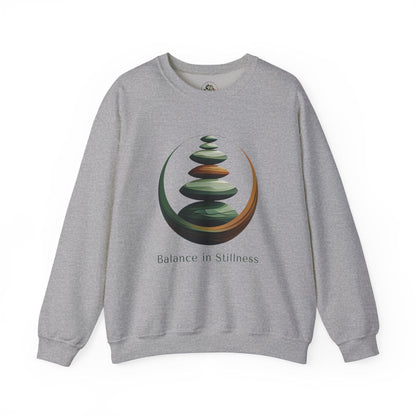 Sport Grey | Balance in Stillness Sweatshirt, front view