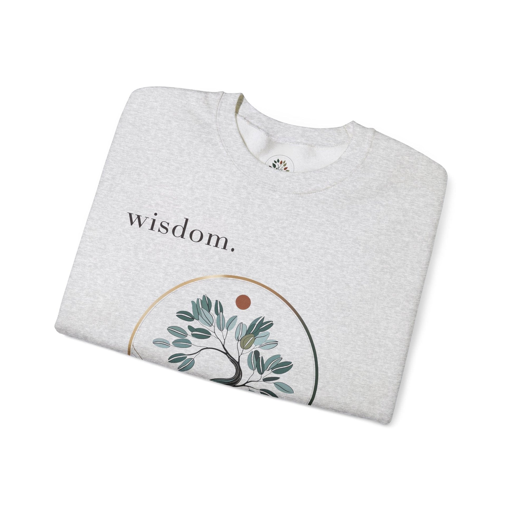 Ash | Wisdom Sweatshirt, folded view