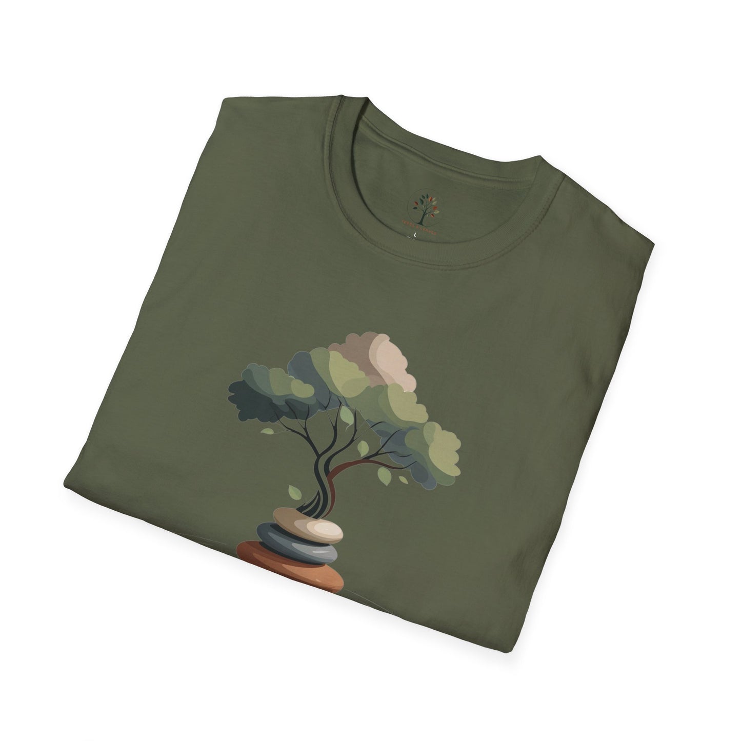 Military Green | Rooted in Calm, folded view