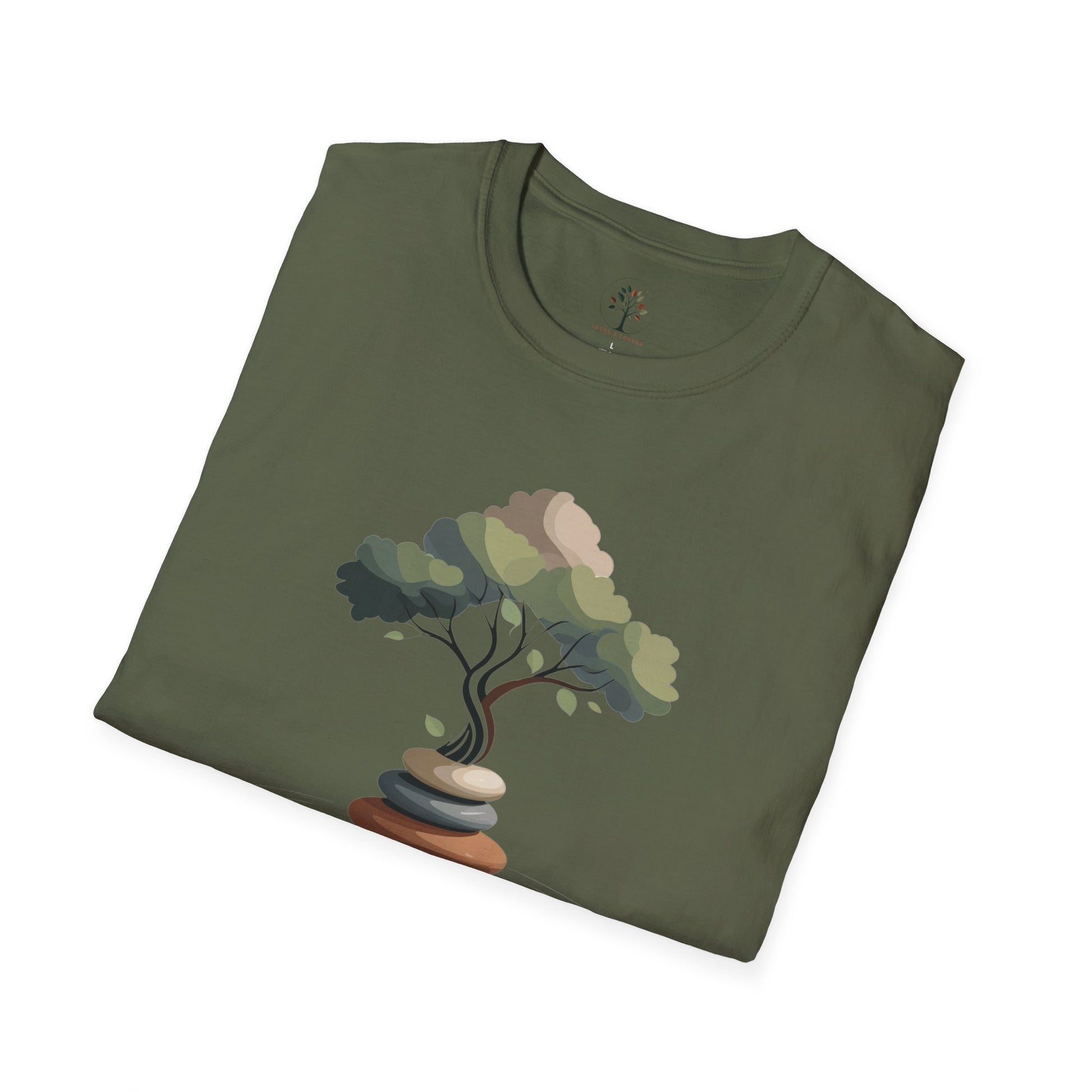 Military Green | Rooted in Calm, folded view
